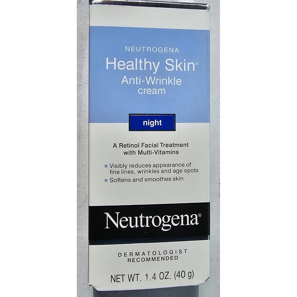Neutrogena Healthy Skin Anti-Wrinkle Night Cream Retinol Treatment 1.4 oz 40g